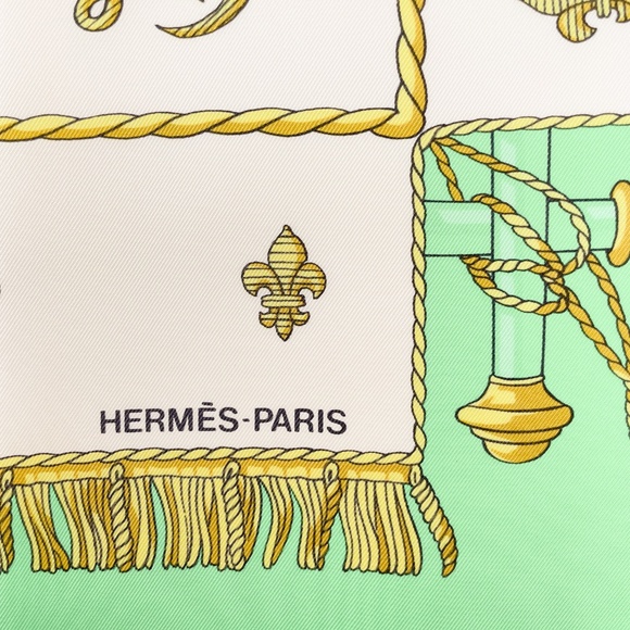 NWT Hermes Scarf "Vue du Carrosse de la Galère -La Réale" 1 - Picture 4 of 11